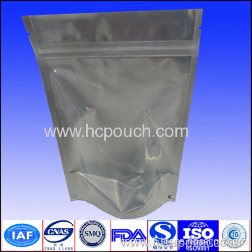 Ziplock Standing Aluminum Foil Bags 